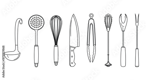Essential kitchen utensils