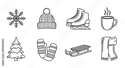 Winter activities and accessories