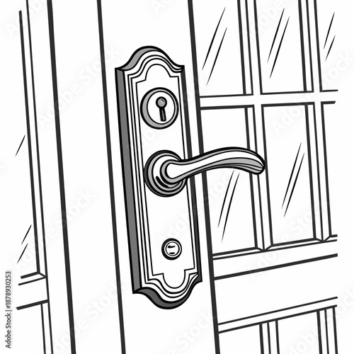 Door lock illustration