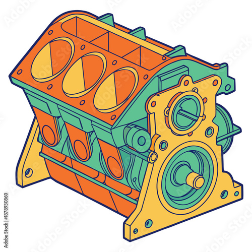 Engine block diagram