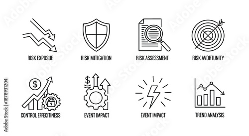 Risk management and analysis tools Vector