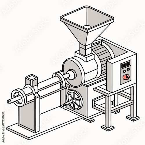 Industrial oil extraction machine