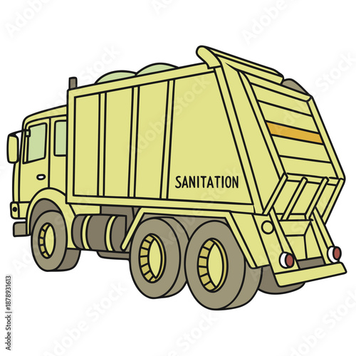 Sanitation truck