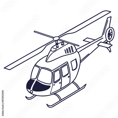 Helicopter illustration