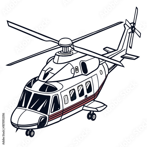 Helicopter illustration