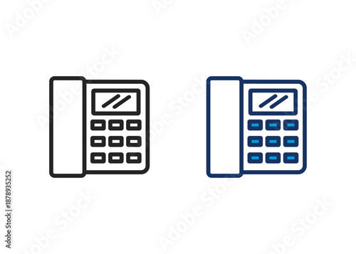 Phone Icon Set Multiple Style Collection