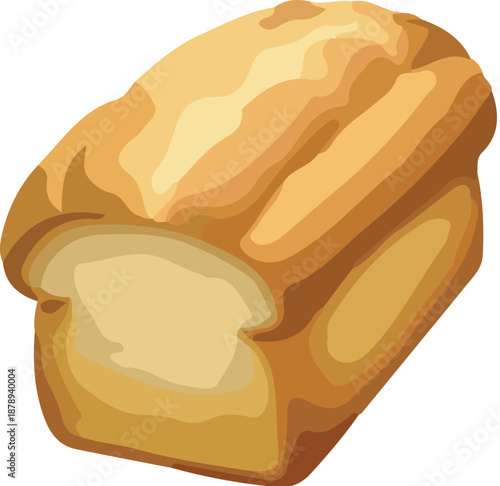 vector illustration of bread