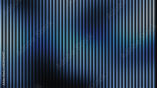 Abstract Blue Horizontal Lines Gradient Background. Blue Glass Pattern Abstract Backgroun