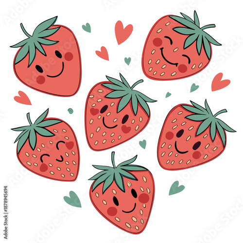 tomato seamless pattern