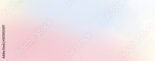Color gradient background, abstract pastel rainbow. Light blue, pink and red color gradation, pink noise texture blur perfect for dynamic and creative backgrounds