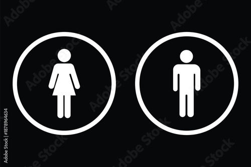 set male and female gender icon. man women arrow sign marriage couple symbol design vector illustration