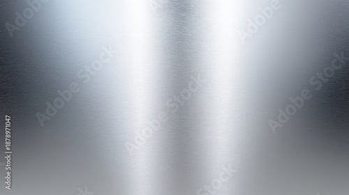 Brushed metal surface with subtle texture and reflective finish