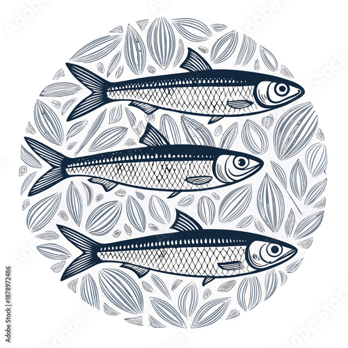  Mussels Vector Graphic Sustainable Shellfish Eco Packaging Monochrome