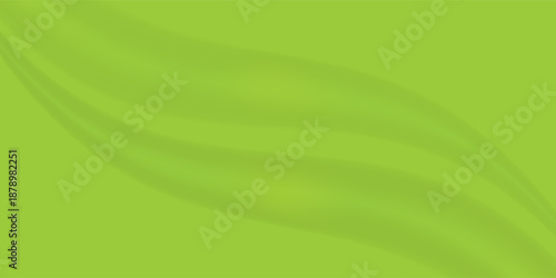 Premium green color abstract background with light green wave, Dynamic light green wave pattern, Modern flowing wavy line background