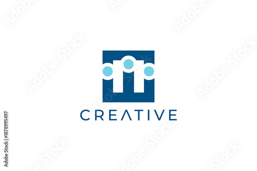 Elegant Abstract Man Logo for Professional, Personal, and Business Identity