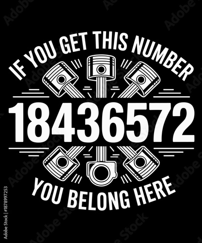 Funny 18436572 Mechanic Engine Firing Order Car Guy Humor