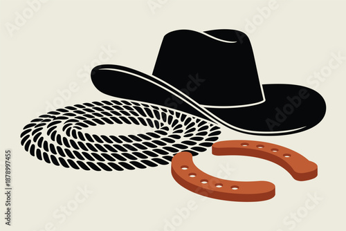 Classic Western Cowboy Gear Collection, western lifestyle concept