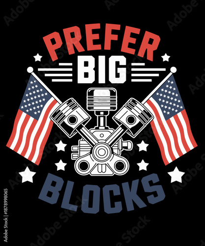 I prefer big blocks - Car Mechanic Enthusiast Gear Engine