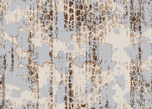 Watercolor painted abstract visual art messy, colorful different geometric stains isolated . Grunge element for paper design