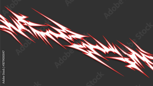 Lightning strikes dramatically across a dark background work scene.