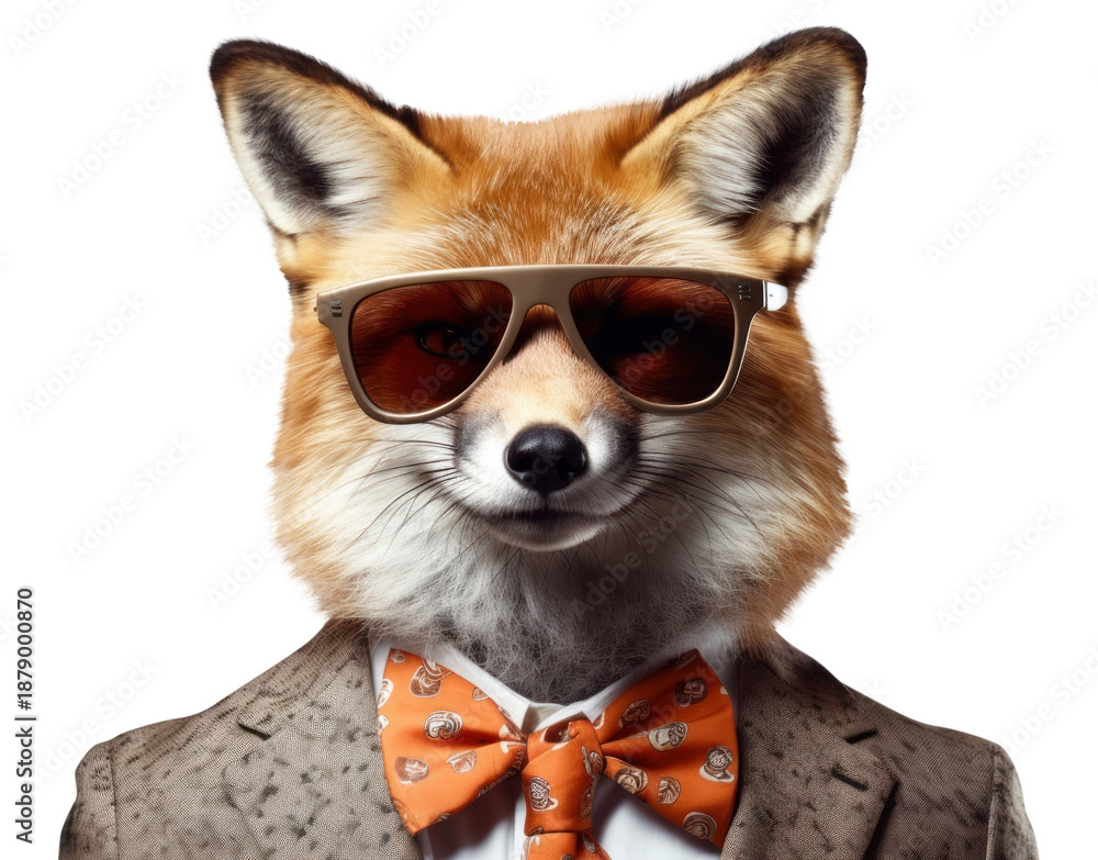 Obraz premium PNG Fox animal pet accessories.