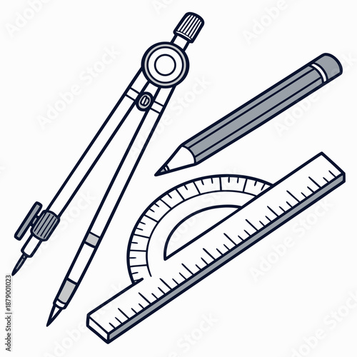 Drawing tools arrangement