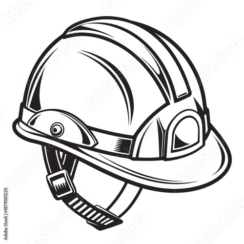Safety helmet with visor
