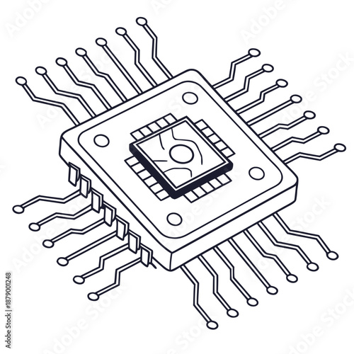 Integrated circuit with multiple pins