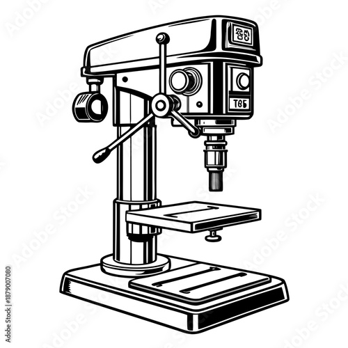 Industrial drill press