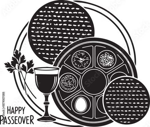 Celebrating passover with traditional elements