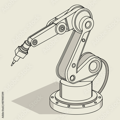 Industrial robot arm