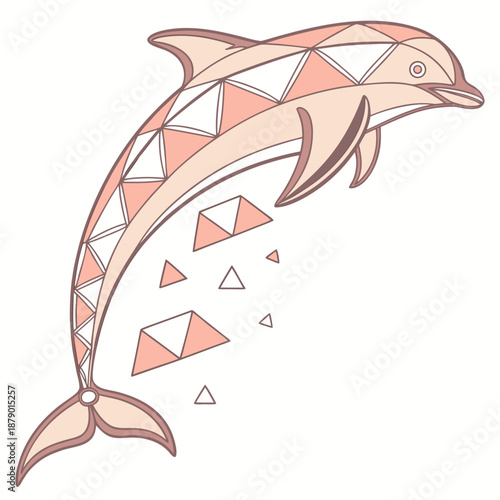 Pastel Geometry Cascade