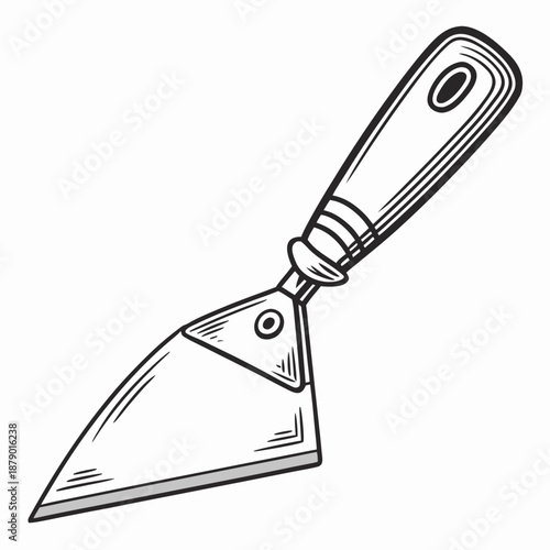 Illustrated trowel