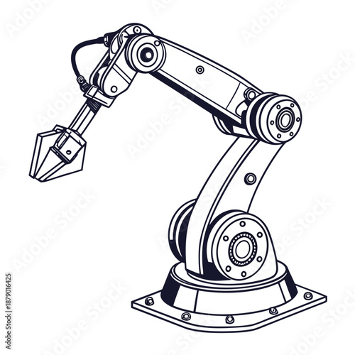 Industrial robot arm