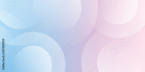 abstract background .blue and pink gradation. circle effect style. modern minimalist.eps 10