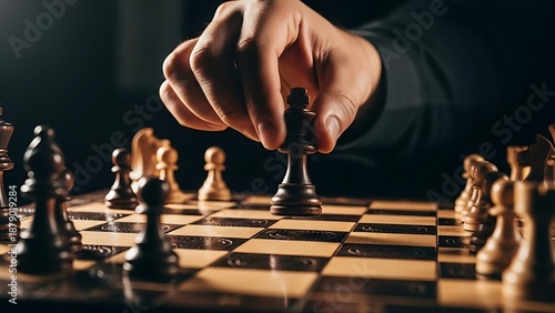 Strategic move in chess game