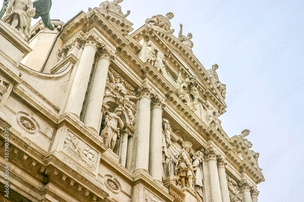 Obraz premium The Chiesa di Santa Maria del Giglio church in Venice, Italy.