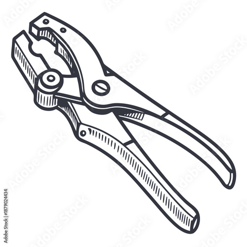 Illustrated pliers