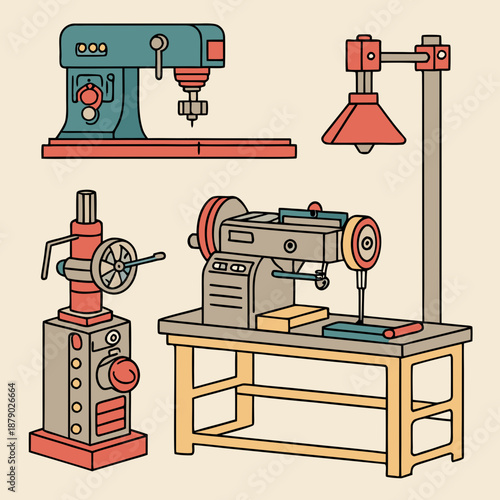 Industrial workshop equipment