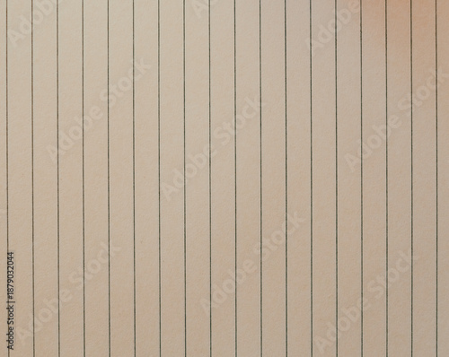 Antique lined sheet of paper, seen up close