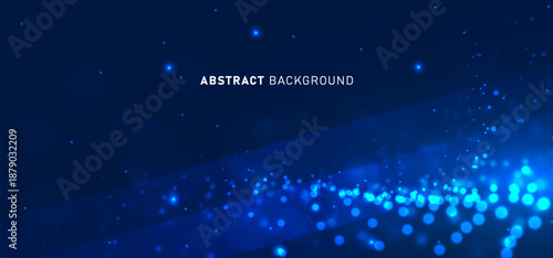 Digital technology speed connect blue green background, cyber nano information, abstract communication, innovation future tech data, internet network connection, Ai big data, line dot illustration 3d