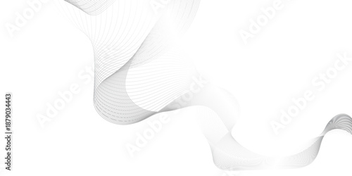  abstract vector modern gradient white background,  digital frequency track equalizer, digital frequency track equalizer, design with flowing lines on white background.
