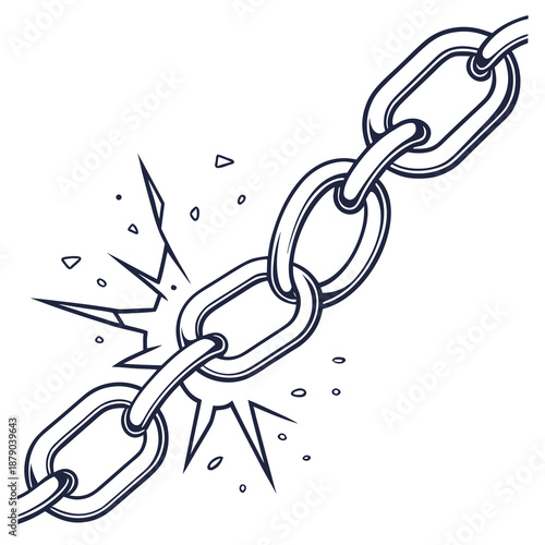 Broken chain