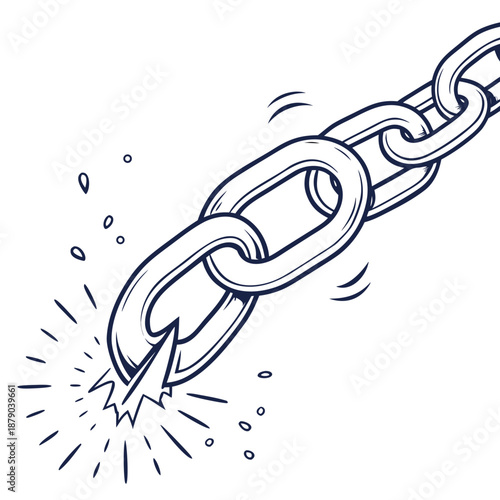 Broken chain