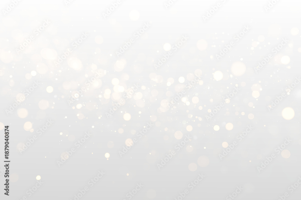 Obraz premium Christmas glowing bokeh confetti and sparkle overlay texture for your design. Stock royalty free vector illustration. PNG
