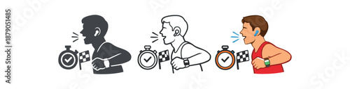 hands free interfaces runner logging workout lap by shouting short command into earbuds