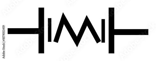 Resistor Symbol - Minimalist Vector Illustration