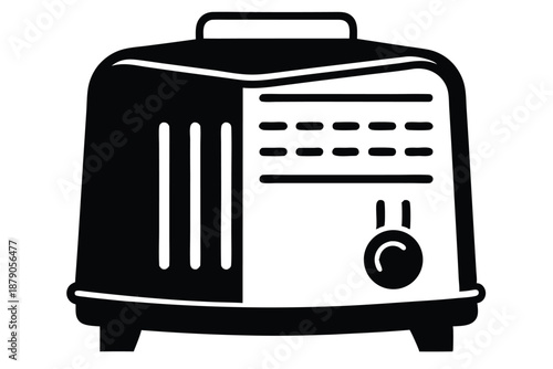 dehumidifier line art silhouette vector illustration