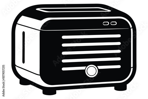dehumidifier line art silhouette vector illustration