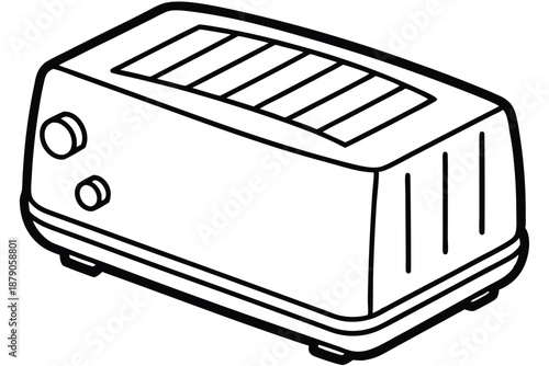 dehumidifier line art silhouette vector illustration